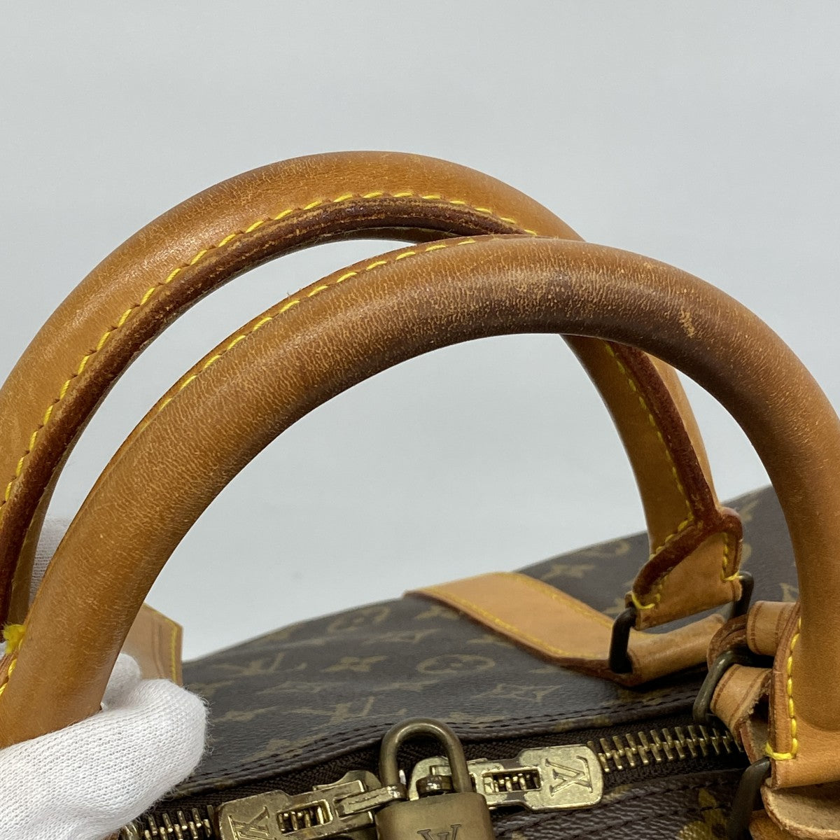 【6fa0747】ルイヴィトン ボストンバッグ モノグラム キーポル60 M41422 ブラウン【中古】メンズ レディース ユニセックス