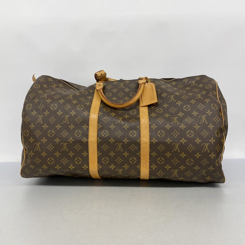 【6fa0747】ルイヴィトン ボストンバッグ モノグラム キーポル60 M41422 ブラウン【中古】メンズ レディース ユニセックス