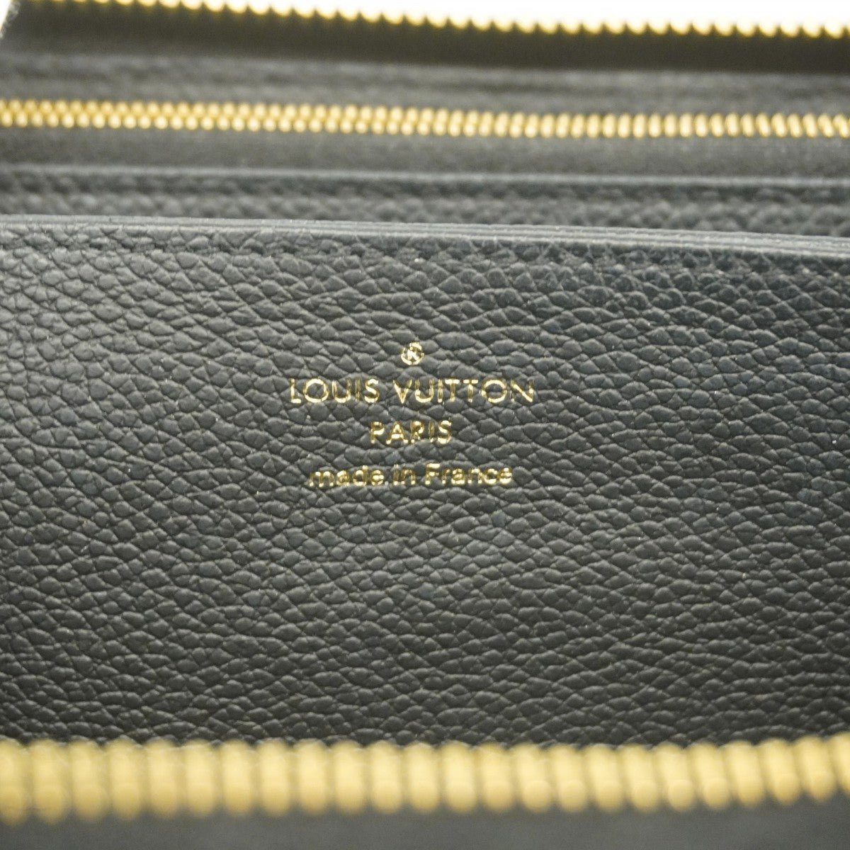 【6fa0758】ルイヴィトン 長財布 モノグラム・アンプラント ジッピーウォレット M61864 ノワール【中古】メンズ レディース ユニセックス
