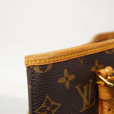 【6fa0764】ルイヴィトン トートバッグ モノグラム バケットPM M42238 ブラウン【中古】レディース