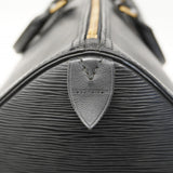 【6fa0768】ルイヴィトン ハンドバッグ エピ スピーディ40 M42982 ノワール【中古】レディース