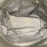 【6fa0777】シャネル トートバッグ パリビアリッツ キャンバス ブラック シルバー金具【中古】レディース
