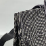 【6fa0778】エルメス リュック・デイパック エールラインアドMM キャンバス グレー シルバー金具【中古】メンズ レディース ユニセックス