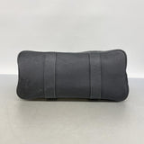 【6fa0779】エルメス トートバッグ ガーデンパーティPM トワルアッシュ ブラック シルバー金具 □J刻印【中古】レディース