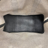 【6fa0779】エルメス トートバッグ ガーデンパーティPM トワルアッシュ ブラック シルバー金具 □J刻印【中古】レディース