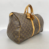【6fa0780】ルイヴィトン ボストンバッグ モノグラム キーポル50 M41426 ブラウン【中古】メンズ レディース ユニセックス