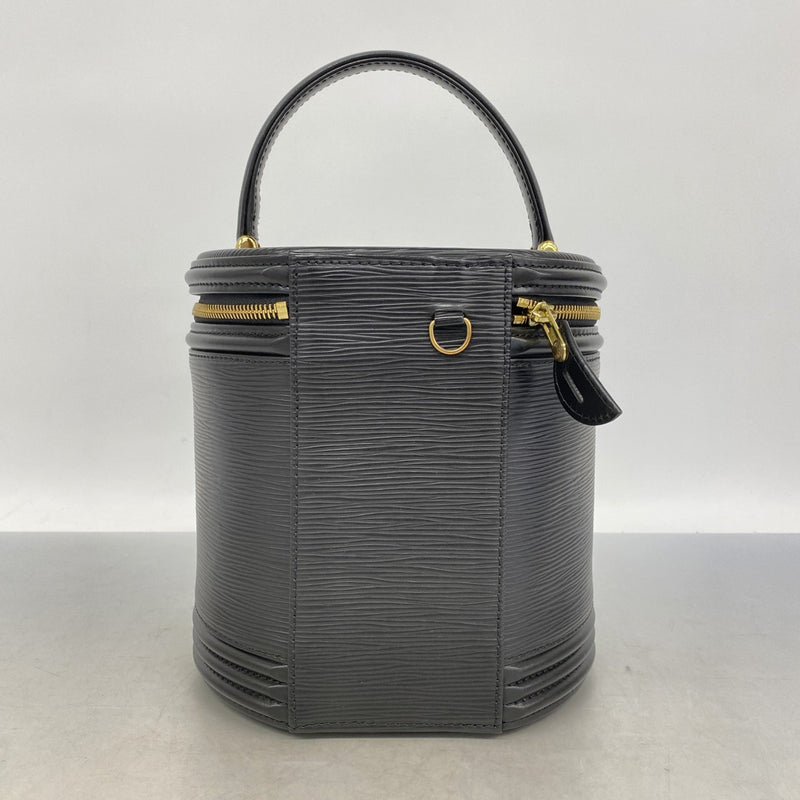【6fa0781】ルイヴィトン ハンドバッグ エピ カンヌ M48032 ノワール【中古】レディース
