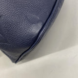 【6fa0787】ルイヴィトン トートバッグ モノグラム・アンプラント ネヴァーフルMM M47143 ネイビー【中古】レディース