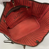 【6fa0789】ルイヴィトン トートバッグ ダミエ ネヴァーフルMM N51105 エベヌ【中古】レディース