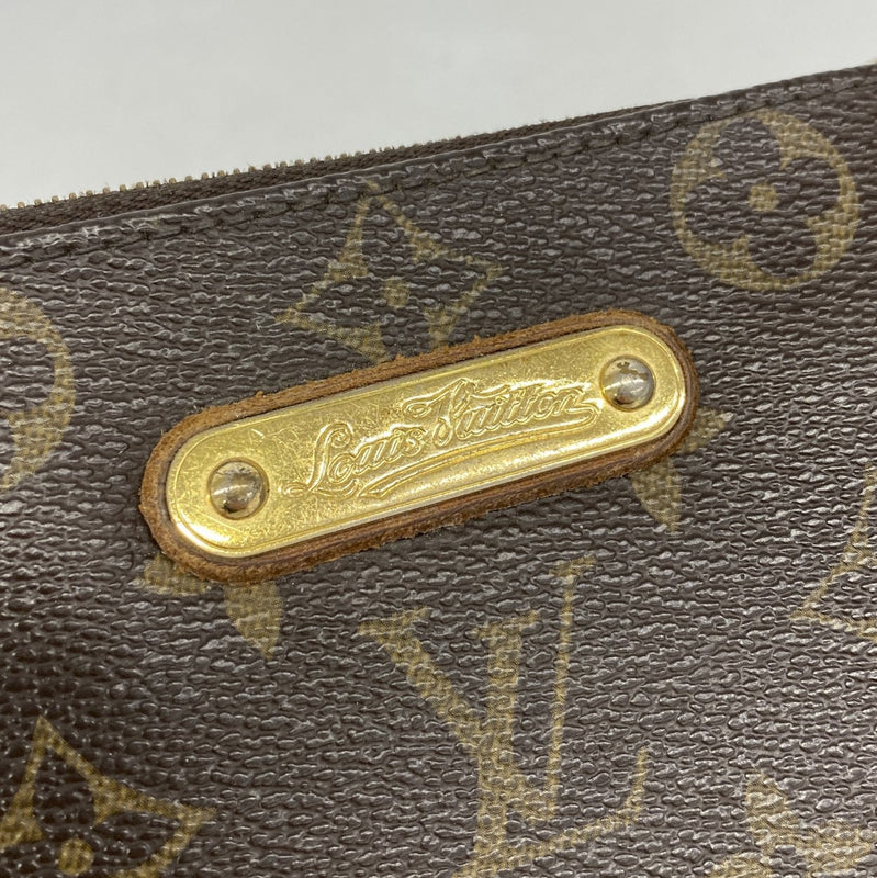 【6fa0791】ルイヴィトン ハンドバッグ モノグラム エヴァ M95567 ブラウン 2wayバッグ【中古】レディース