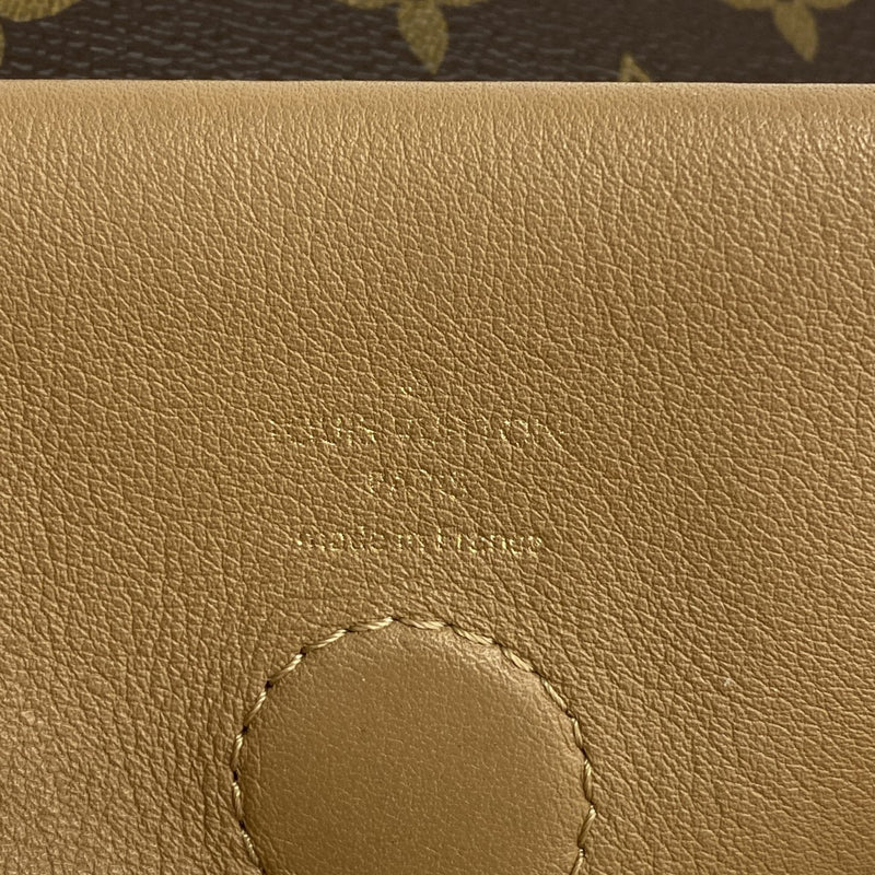 【6fa0798】ルイヴィトン ハンドバッグ モノグラム テュイルリーブザス M44272 セサミペッシュクレーム 2wayバッグ【中古】レディース