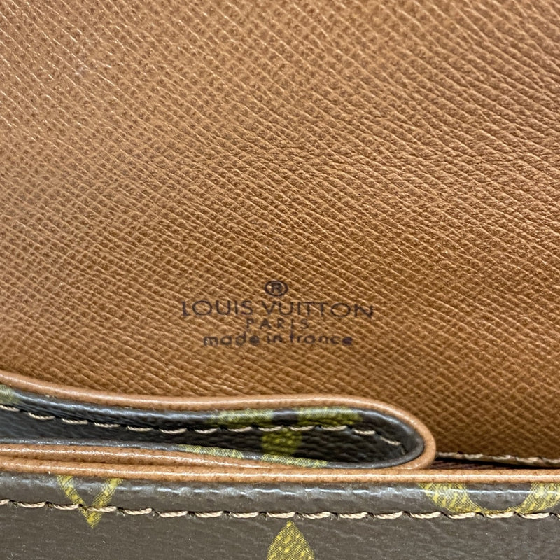 【6fa0801】ルイヴィトン クラッチバッグ モノグラム ポシェットダムPM M51812 ブラウン【中古】メンズ レディース ユニセックス