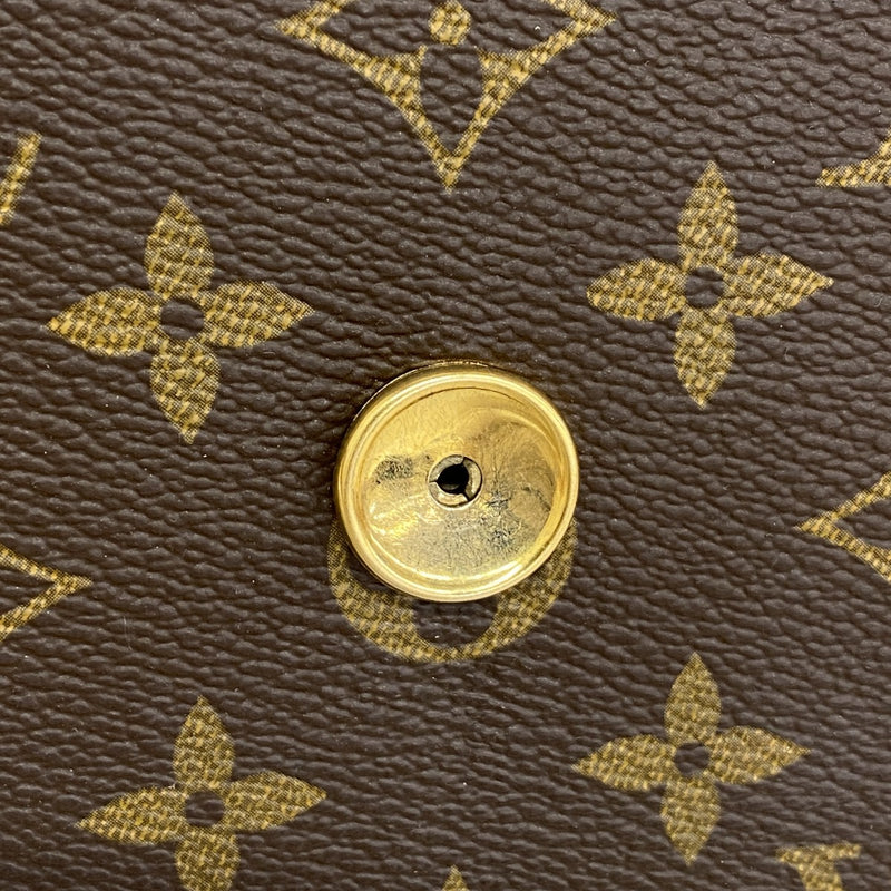 【6fa0801】ルイヴィトン クラッチバッグ モノグラム ポシェットダムPM M51812 ブラウン【中古】メンズ レディース ユニセックス