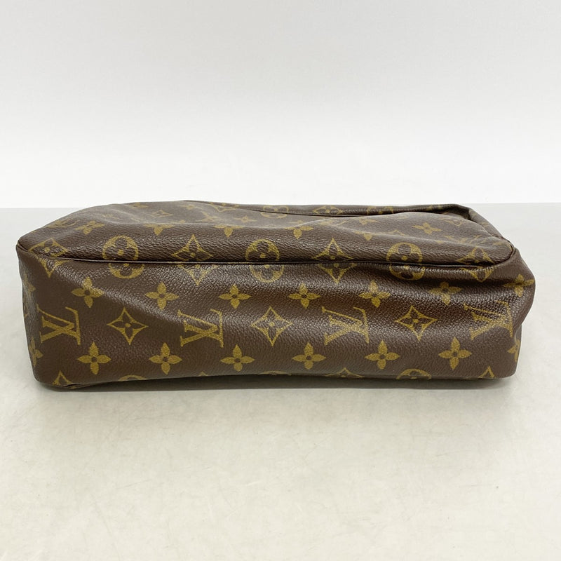 【6fa0802】ルイヴィトン ポーチ モノグラム トゥルーストワレット28 M47522 ブラウン【中古】レディース