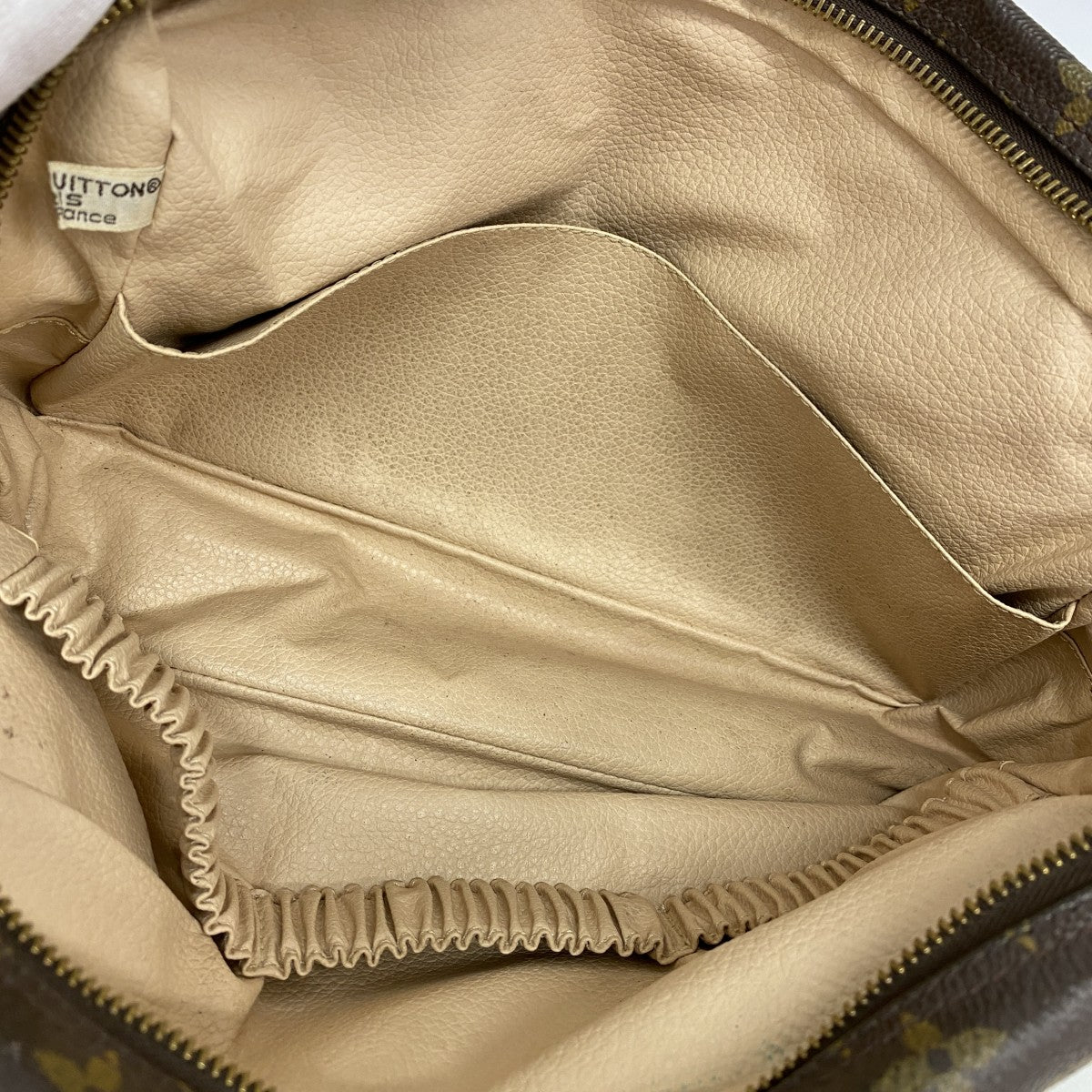【6fa0802】ルイヴィトン ポーチ モノグラム トゥルーストワレット28 M47522 ブラウン【中古】レディース