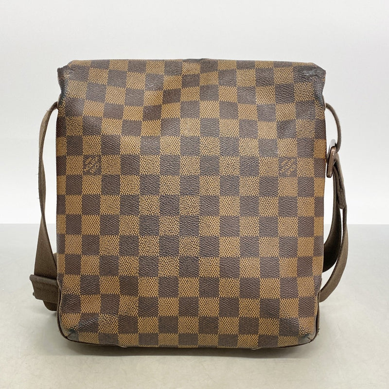 【6fa0803】ルイヴィトン ショルダーバッグ ダミエ ブルックリンPM N51210 エベヌ【中古】レディース