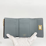 【6fa0806】ルイヴィトン 三つ折り財布 モノグラム ポルトフォイユヴィクトリーヌ M82398 グレージュ【中古】レディース
