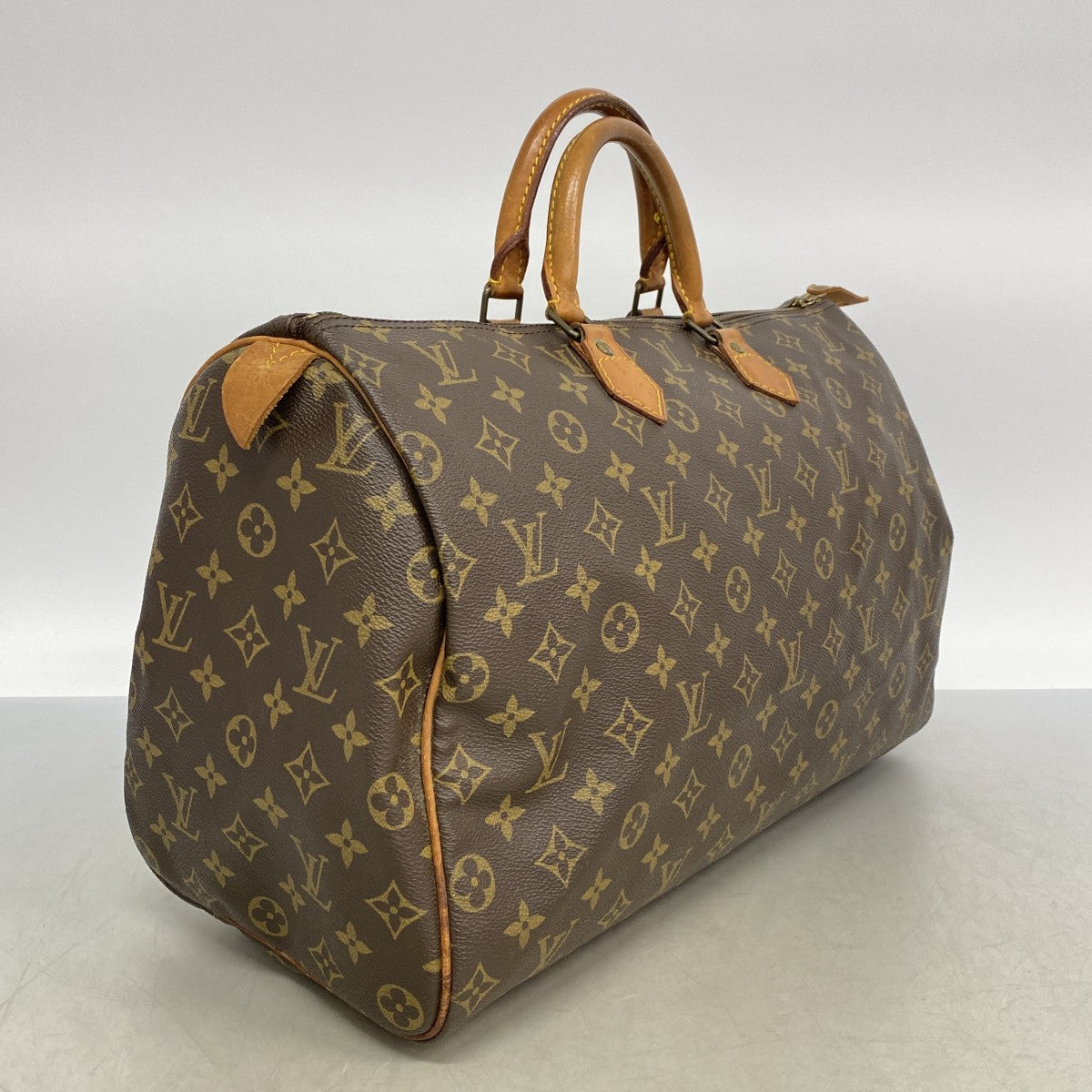 【6fa0813】ルイヴィトン ハンドバッグ モノグラム スピーディ40 M41106 ブラウン【中古】レディース