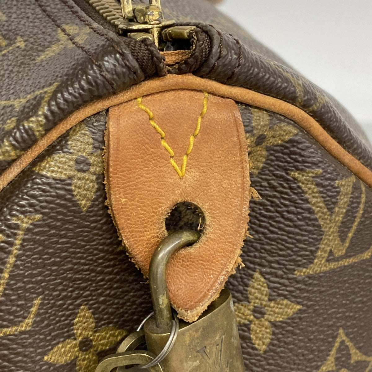 【6fa0813】ルイヴィトン ハンドバッグ モノグラム スピーディ40 M41106 ブラウン【中古】レディース