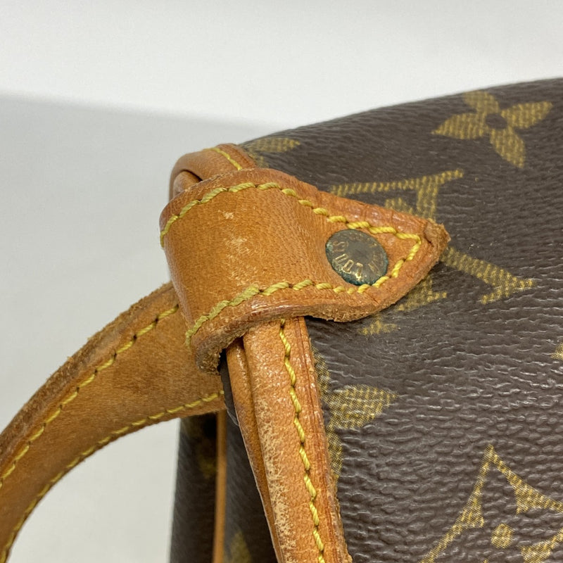 【6fa0816】ルイヴィトン ショルダーバッグ モノグラム ソミュール30 M42256 ブラウン【中古】レディース