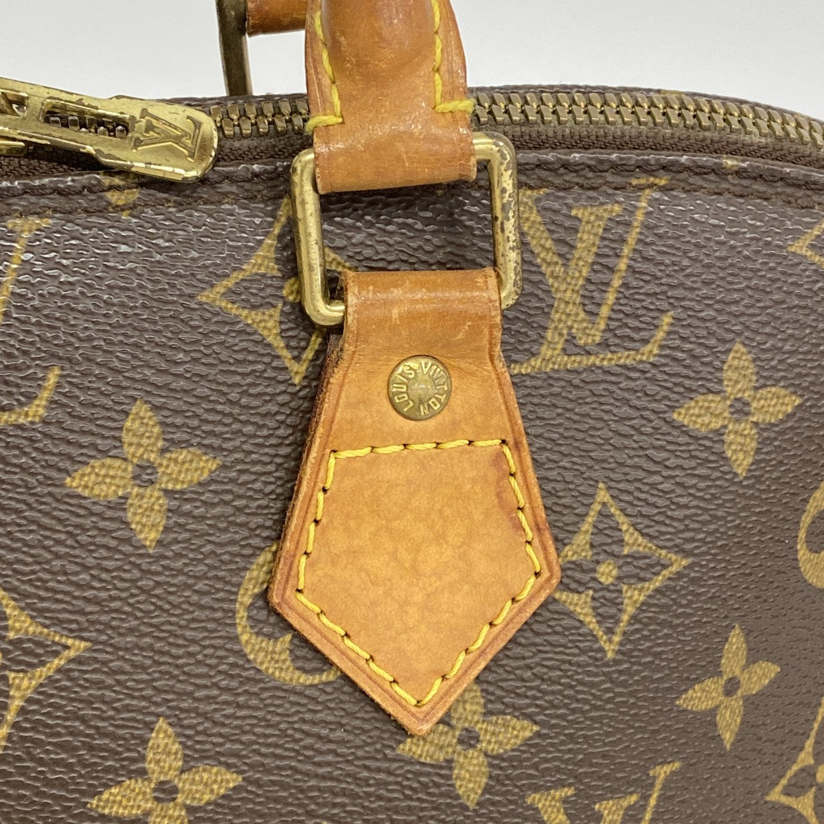 【6fa0824】ルイヴィトン ハンドバッグ モノグラム アルマ M51130 ブラウン【中古】レディース