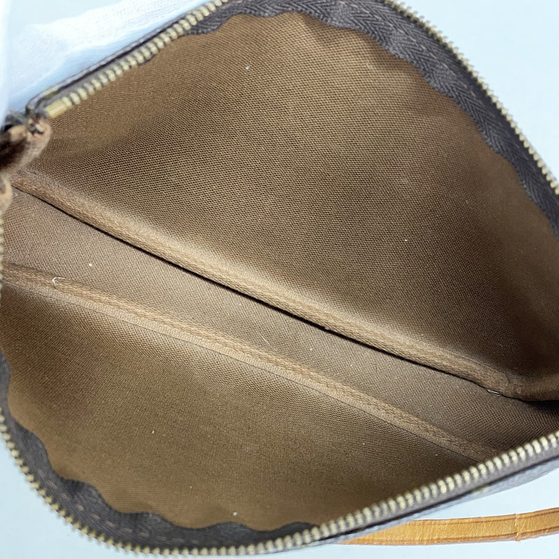 【6fa0828】ルイヴィトン ポーチ モノグラム ポシェットアクセソワール M51980 ブラウン【中古】レディース