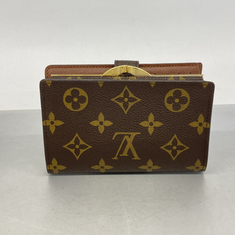 【6fa0833】ルイヴィトン 財布 モノグラム ポルトフォイユヴィエノワ M61674 ブラウン【中古】レディース