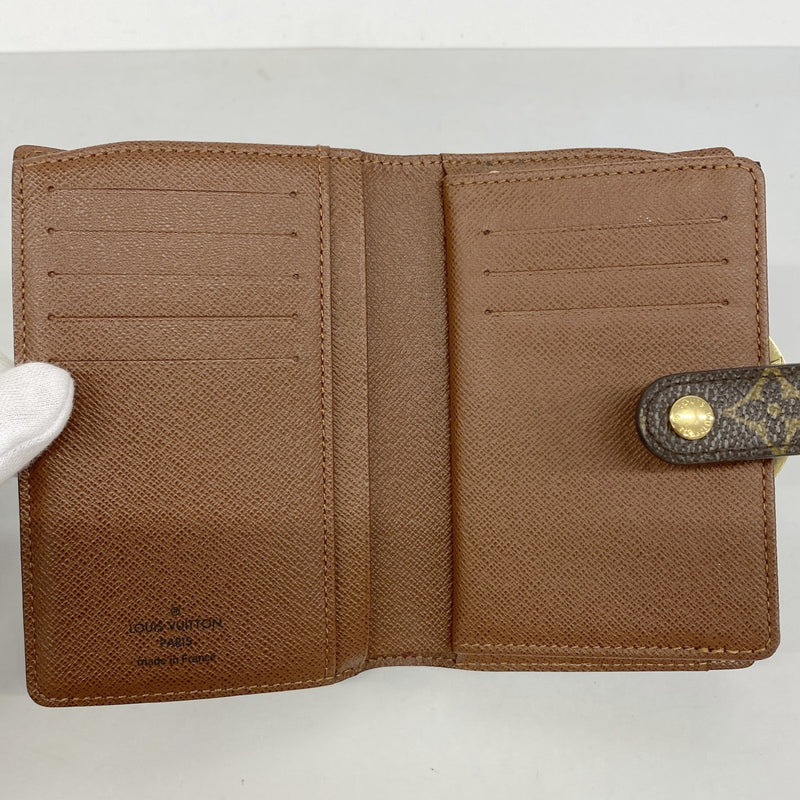【6fa0833】ルイヴィトン 財布 モノグラム ポルトフォイユヴィエノワ M61674 ブラウン【中古】レディース