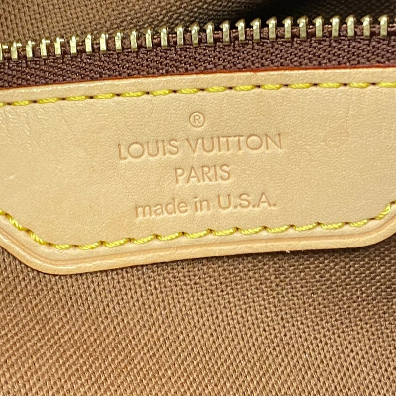【6fa0839】ルイヴィトン トートバッグ モノグラム バティニョールオリゾンタル M51154 ブラウン【中古】レディース
