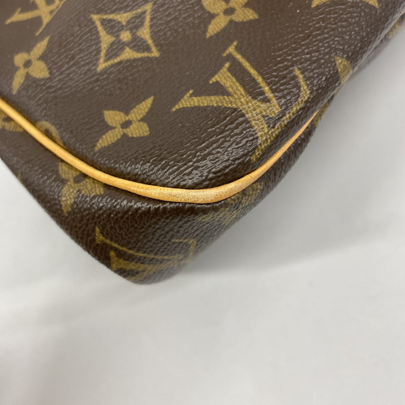 【6fa0839】ルイヴィトン トートバッグ モノグラム バティニョールオリゾンタル M51154 ブラウン【中古】レディース