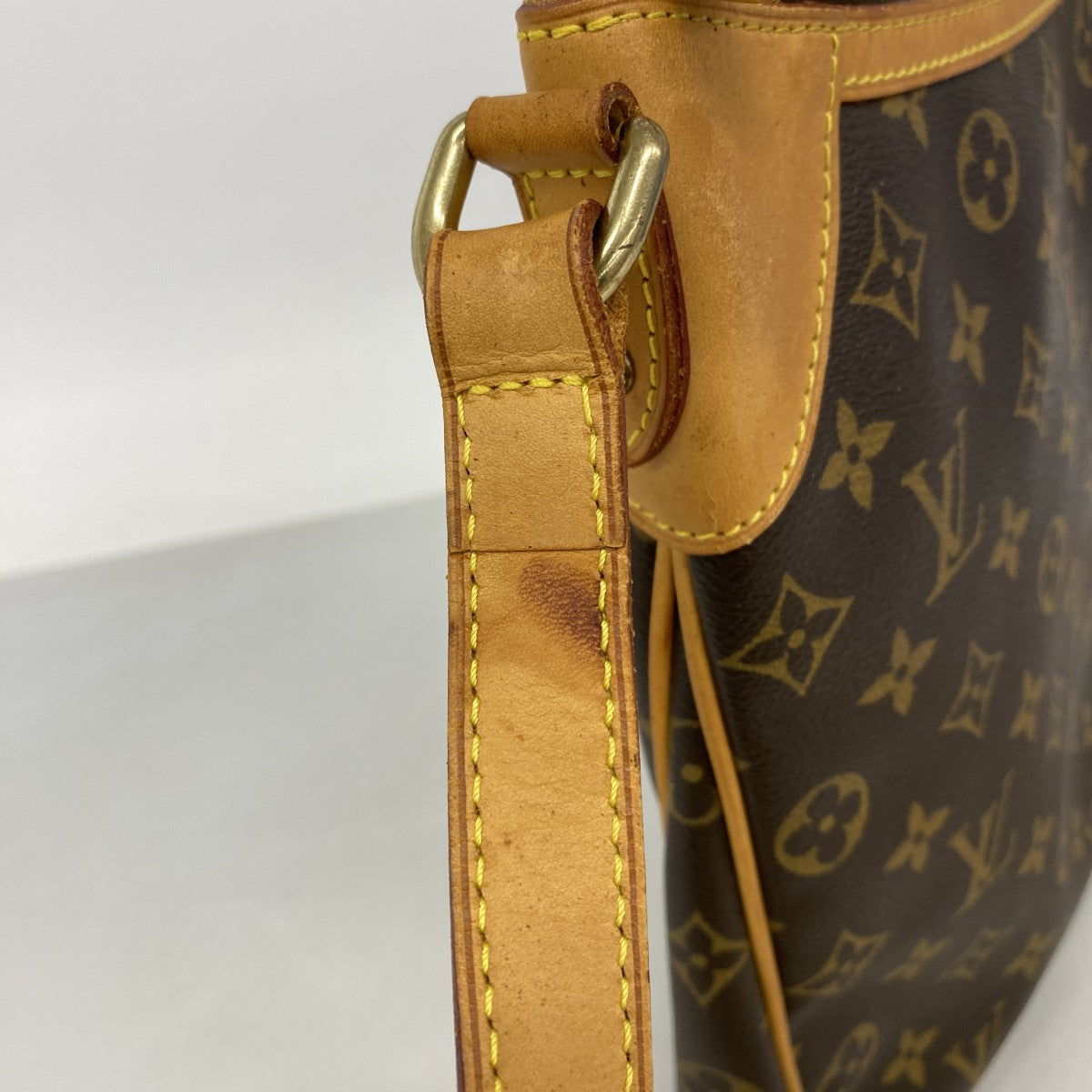 【6fa0840】ルイヴィトン ショルダーバッグ モノグラム オデオンPM M56390 ブラウン【中古】レディース