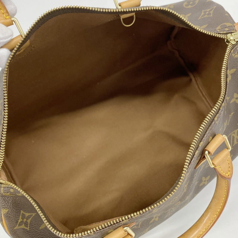 【6fa0841】ルイヴィトン ハンドバッグ モノグラム スピーディ35 M41107 ブラウン【中古】レディース