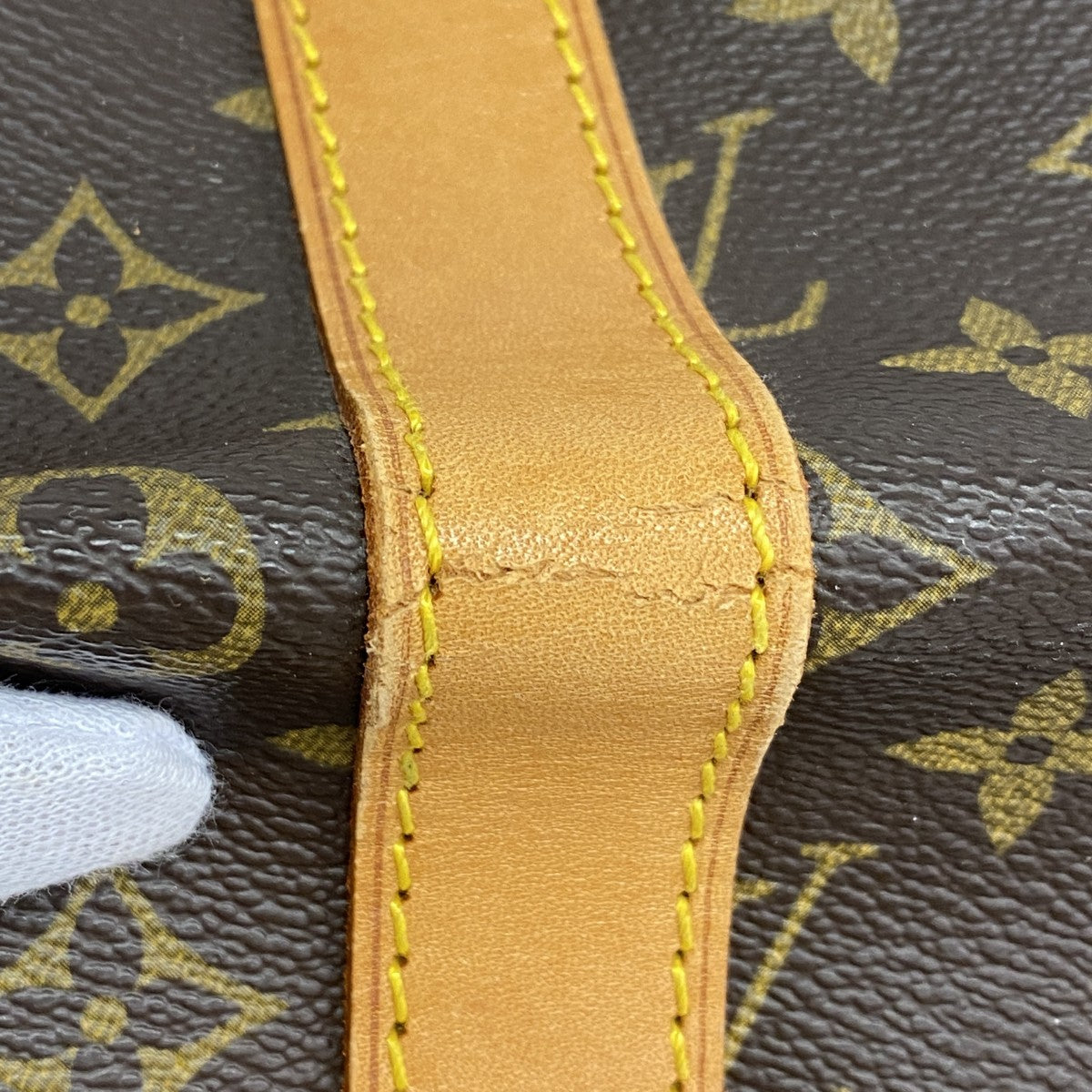 【6fa0844】ルイヴィトン ボストンバッグ モノグラム キーポル55 M41424 ブラウン【中古】メンズ レディース ユニセックス