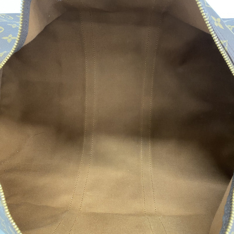 【6fa0844】ルイヴィトン ボストンバッグ モノグラム キーポル55 M41424 ブラウン【中古】メンズ レディース ユニセックス