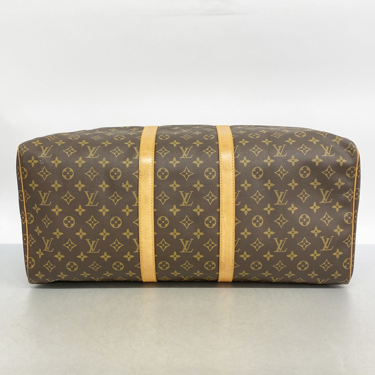 【6fa0844】ルイヴィトン ボストンバッグ モノグラム キーポル55 M41424 ブラウン【中古】メンズ レディース ユニセックス