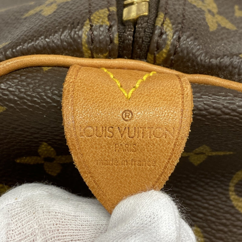 【6fa0844】ルイヴィトン ボストンバッグ モノグラム キーポル55 M41424 ブラウン【中古】メンズ レディース ユニセックス