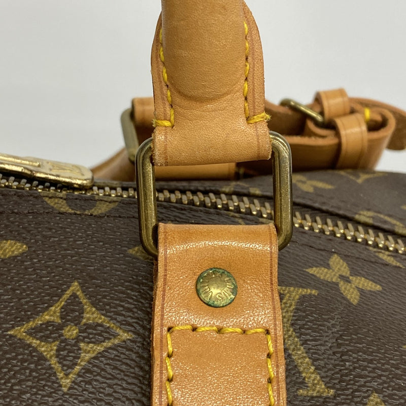 【6fa0844】ルイヴィトン ボストンバッグ モノグラム キーポル55 M41424 ブラウン【中古】メンズ レディース ユニセックス