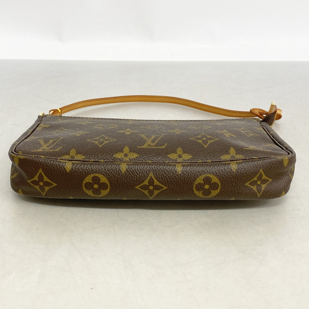 【6fa0850】ルイヴィトン ポーチ モノグラム ポシェットアクセソワール M51980 ブラウン【中古】レディース