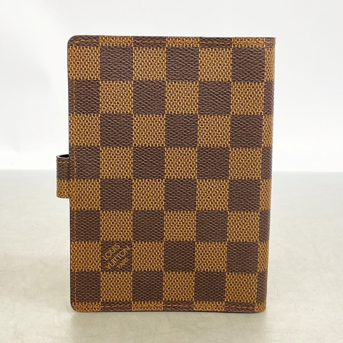 【6fa0851】ルイヴィトン 手帳カバー ダミエ アジェンダPM R20700 エベヌ【中古】メンズ レディース ユニセックス