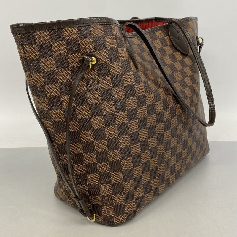 【6fa0854】ルイヴィトン トートバッグ ダミエ ネヴァーフルMM N51105 エベヌ【中古】レディース