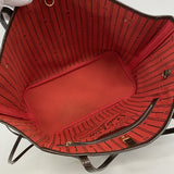 【6fa0854】ルイヴィトン トートバッグ ダミエ ネヴァーフルMM N51105 エベヌ【中古】レディース