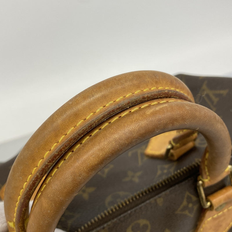 【6fa0856】ルイヴィトン ハンドバッグ モノグラム スピーディ30 M41108 ブラウン【中古】レディース