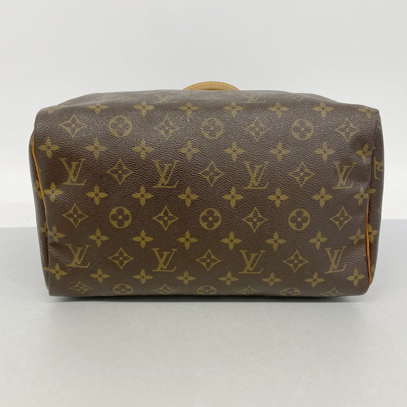 【6fa0856】ルイヴィトン ハンドバッグ モノグラム スピーディ30 M41108 ブラウン【中古】レディース