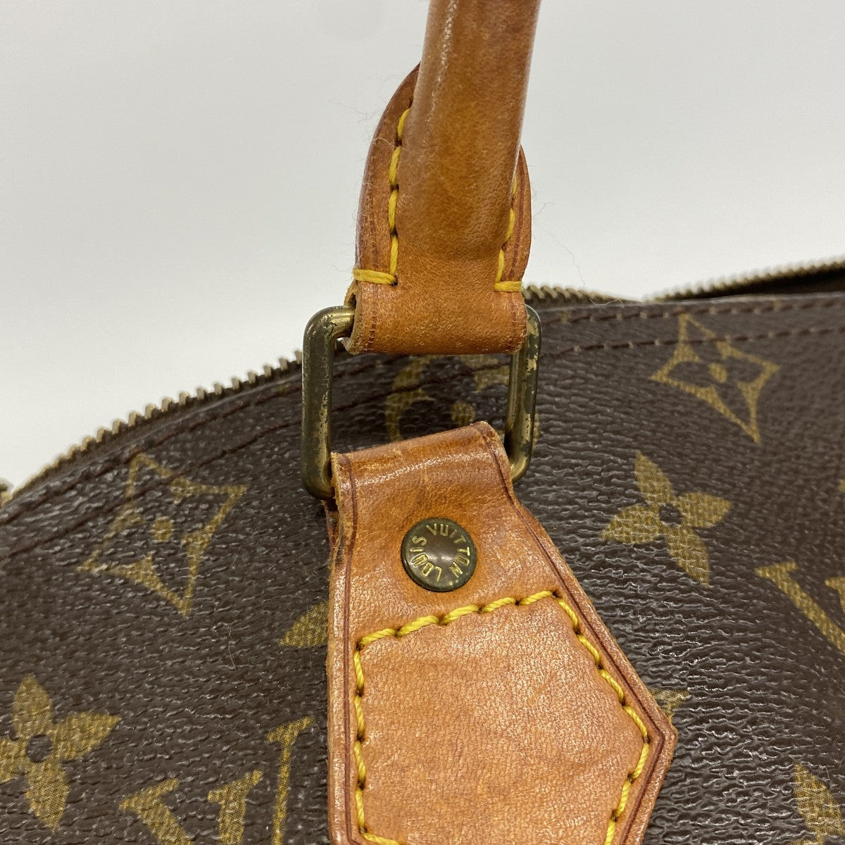 【6fa0857】ルイヴィトン ハンドバッグ モノグラム スピーディ25 M41109 ブラウン【中古】レディース