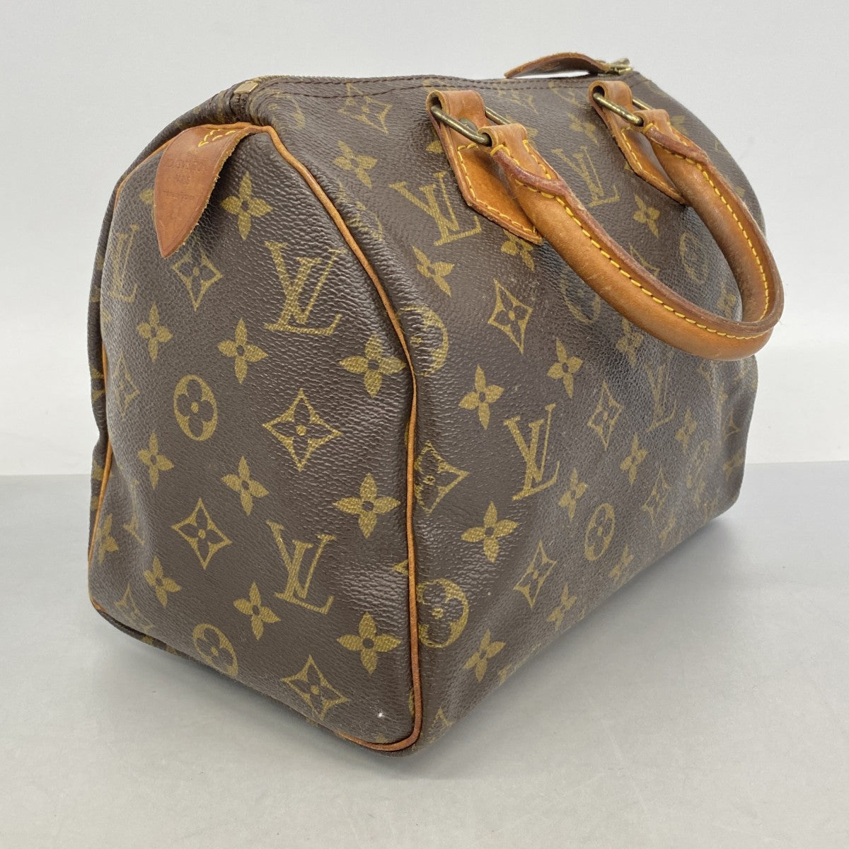 【6fa0857】ルイヴィトン ハンドバッグ モノグラム スピーディ25 M41109 ブラウン【中古】レディース