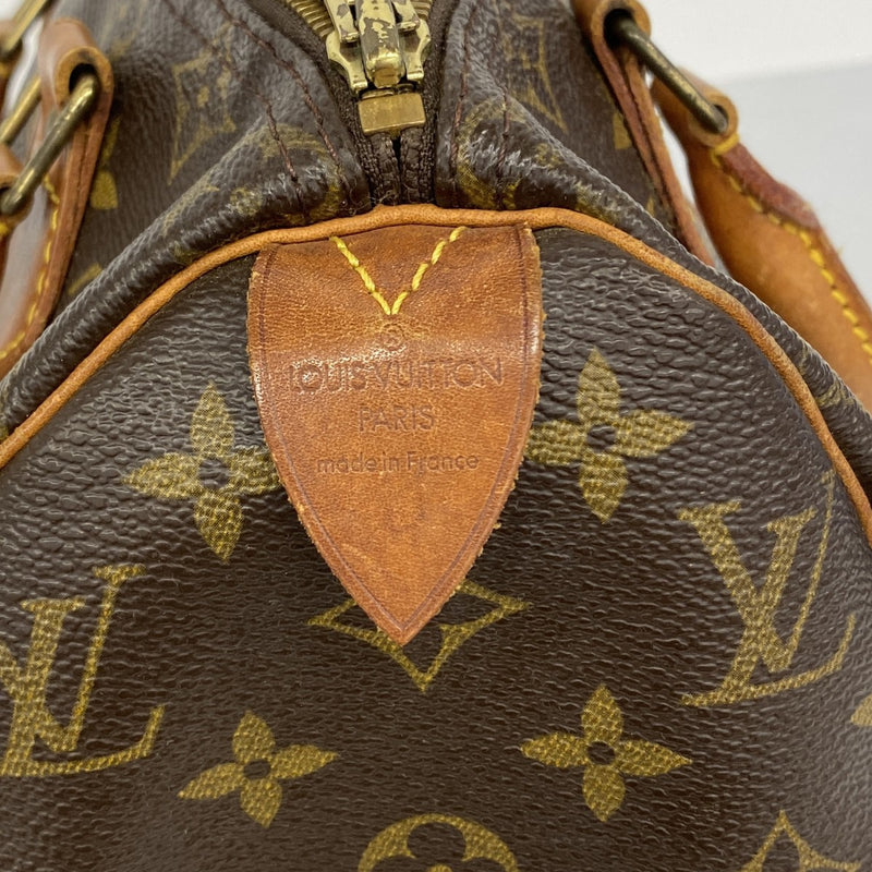 【6fa0857】ルイヴィトン ハンドバッグ モノグラム スピーディ25 M41109 ブラウン【中古】レディース