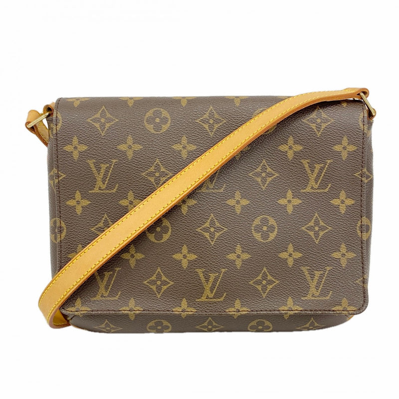 【6fa0859】ルイヴィトン ショルダーバッグ モノグラム ミュゼットタンゴロングストラップ M51388 ブラウン【中古】レディース