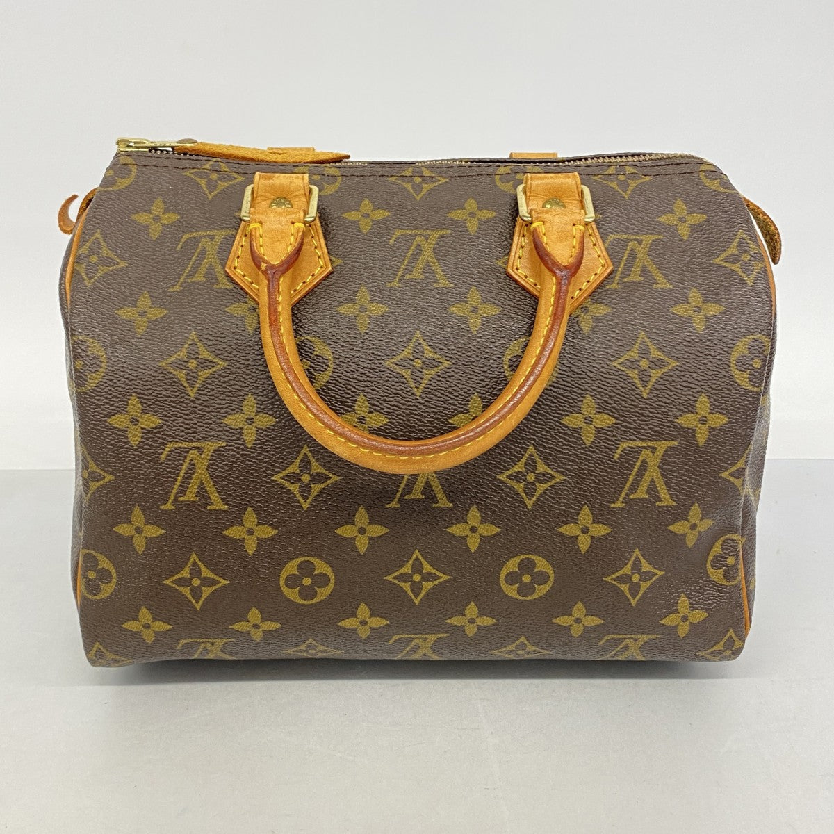 【6fa0870】ルイヴィトン ハンドバッグ モノグラム スピーディ25 M41109 ブラウン【中古】レディース