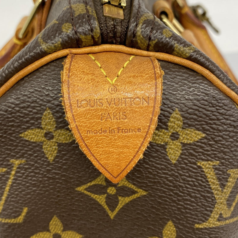 【6fa0870】ルイヴィトン ハンドバッグ モノグラム スピーディ25 M41109 ブラウン【中古】レディース