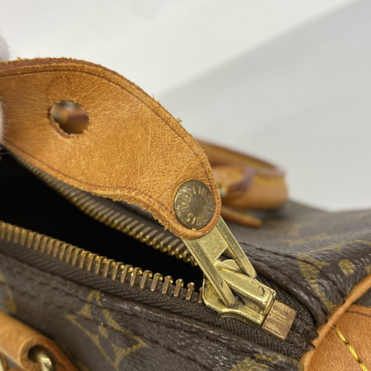 【6fa0870】ルイヴィトン ハンドバッグ モノグラム スピーディ25 M41109 ブラウン【中古】レディース